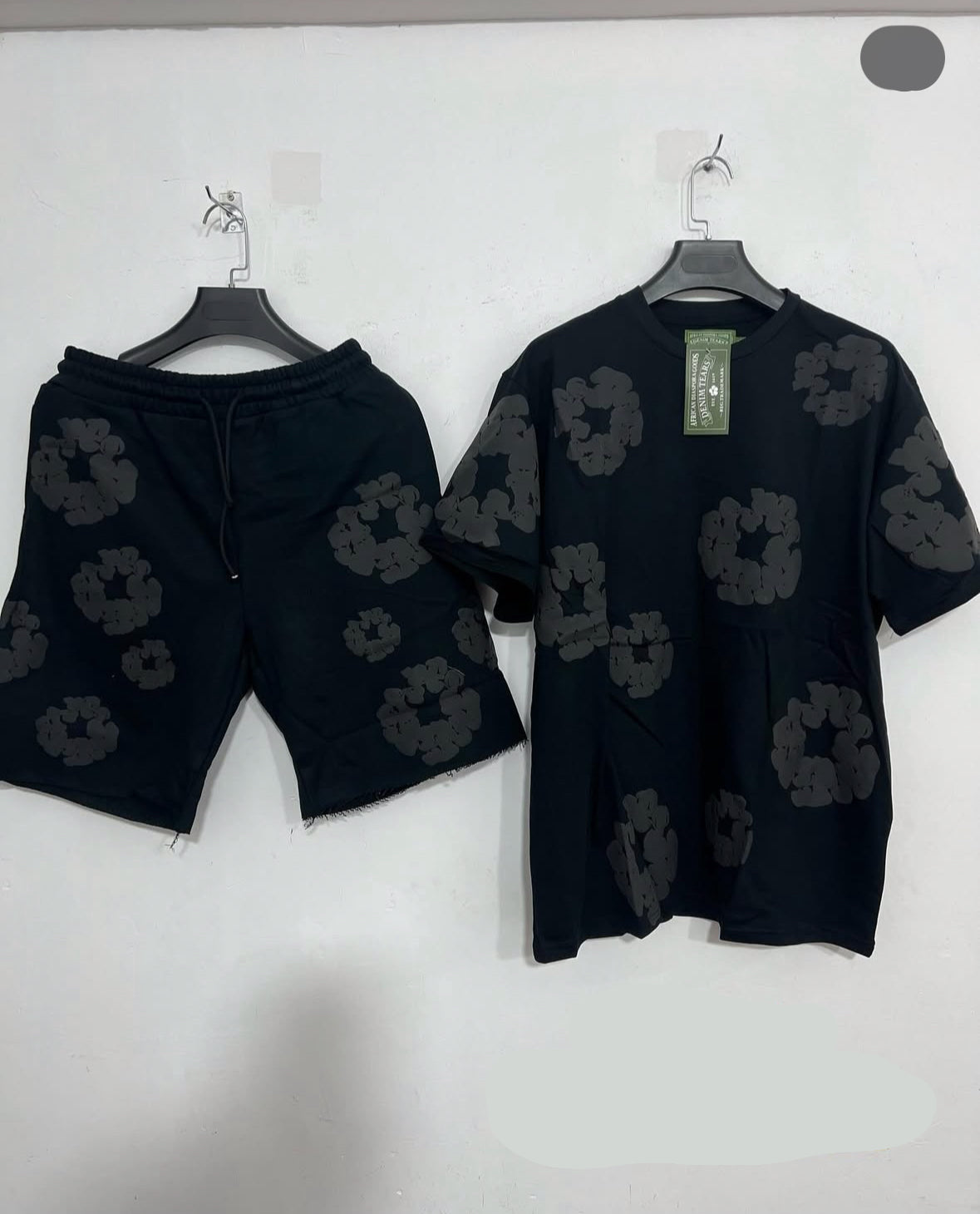 Denim Tears Short Set (PRE-ORDER) - Black
