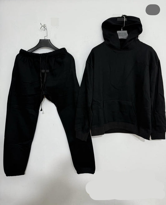 Essentials Tracksuit (PRE-ORDER) - Black